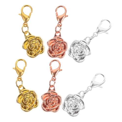 HEALSOPTHY 6Stücke Rosen Magnetverschlüsse für Schmuck DIY Armband und Halskettenverlängerungen Magnetische Schmuckverschlüsse und Roségold für Handgefertigte HEALSOPTHY 6Stücke Rosen Magnetverschlüsse für Schmuck DIY Armband und Halskettenverlängerungen Magnetische Schmuckverschlüsse und Roségold für Handgefertigte von HEALSOPTHY