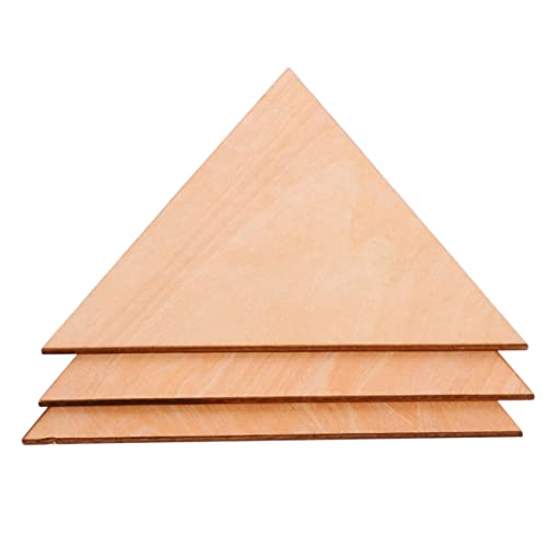 HEALSOPTHY 6Stücke Umweltfreundliche Holzdreiecksschnitte Tannenholz für DIY Bastelprojekte Glatte Oberfläche für Malerei und Holzdekorationen Partys HEALSOPTHY 6Stücke Umweltfreundliche Holzdreiecksschnitte Tannenholz für DIY Bastelprojekte Glatte Oberfläche für Malerei und Holzdekorationen Partys von HEALSOPTHY