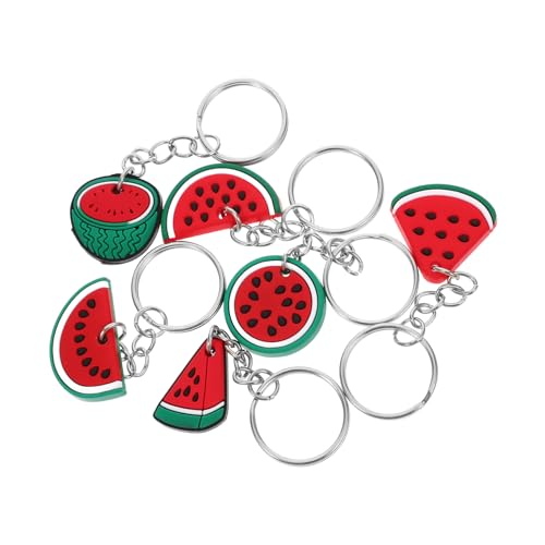 HEALSOPTHY 6Stücke Wassermelonen Schlüsselanhänger Charm Niedliche Cartoon Anhänger Zum Aufhängen Entzückende Dekoration Für Taschen Und Schlüssel Partys HEALSOPTHY 6Stücke Wassermelonen Schlüsselanhänger Charm Niedliche Cartoon Anhänger Zum Aufhängen Entzückende Dekoration Für Taschen Und Schlüssel Partys von HEALSOPTHY