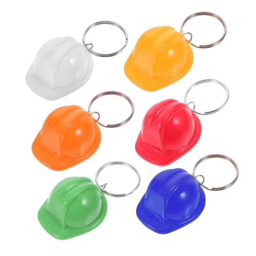 HEALSOPTHY 6pcs Mini -helmschlüsselkette Für Partybevorzugungen Für Die Technische Schlüsselbund -baudekoration Und Den Schlüsselanhänger Für Männer Geeignet HEALSOPTHY 6pcs Mini -helmschlüsselkette Für Partybevorzugungen Für Die Technische Schlüsselbund -baudekoration Und Den Schlüsselanhänger Für Männer Geeignet von HEALSOPTHY