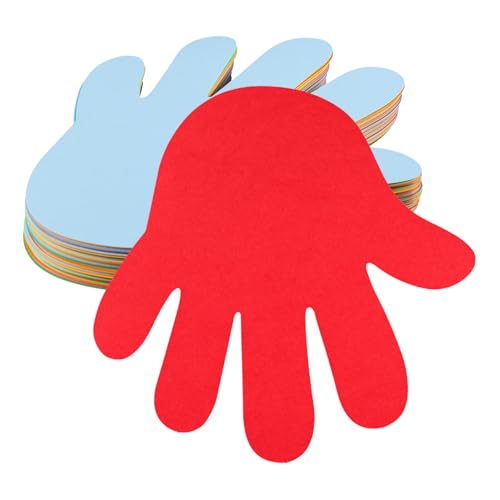 HEALSOPTHY 72 Stück Teiliges Bunte Papier Handabdruck Ausschnitte Kreative DIY Bastelmaterialien für Niedliche Wanddekorationen für Schule Kindergarten Party und Bastelprojekte HEALSOPTHY 72 Stück Teiliges Bunte Papier Handabdruck Ausschnitte Kreative DIY Bastelmaterialien für Niedliche Wanddekorationen für Schule Kindergarten Party und Bastelprojekte von HEALSOPTHY
