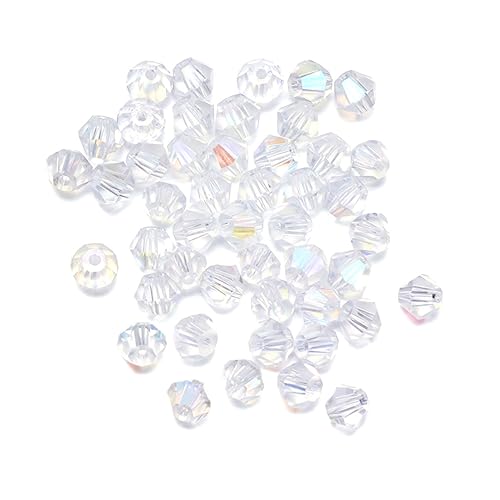 HEALSOPTHY 720 Stück Kristallperlen für Schmuckherstellung Transparente Diamantperlen für DIY und Armbänder Bastelzubehör für Kreative Designs HEALSOPTHY 720 Stück Kristallperlen für Schmuckherstellung Transparente Diamantperlen für DIY und Armbänder Bastelzubehör für Kreative Designs von HEALSOPTHY