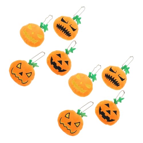 HEALSOPTHY 8 Stück Teiliges Halloween Schlüsselanhänger mit Cartoon Kürbis Anhängern Kreative DIY Dekoration Kleine Zarte Schlüsselanhänger zum Aufhängen für Taschen und Schlüsselbund HEALSOPTHY 8 Stück Teiliges Halloween Schlüsselanhänger mit Cartoon Kürbis Anhängern Kreative DIY Dekoration Kleine Zarte Schlüsselanhänger zum Aufhängen für Taschen und Schlüsselbund von HEALSOPTHY