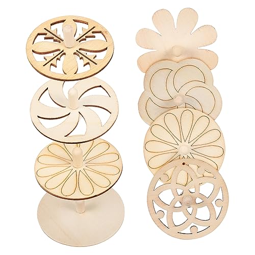 HEALSOPTHY 8 Stück Teiliges Holz Kreiselspielzeug Kleine Handliche Drehbare Gyroskop Tops Stabilem Holz Unbemalt Pädagogisches Bastelspielzeug für Fördert Motorische Fähigkeiten und HEALSOPTHY 8 Stück Teiliges Holz Kreiselspielzeug Kleine Handliche Drehbare Gyroskop Tops Stabilem Holz Unbemalt Pädagogisches Bastelspielzeug für Fördert Motorische Fähigkeiten und von HEALSOPTHY