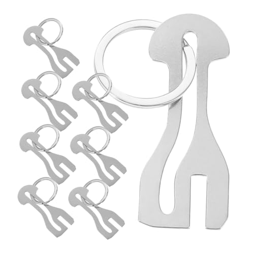 HEALSOPTHY 8 Stück Teiliges Metall Einkaufswagen Token Schlüsselanhänger Langlebig Leicht Tragbar Glatte Oberfläche Einfache Bedienung Zubehör für Einkaufswagen Öffnung und Freigabe HEALSOPTHY 8 Stück Teiliges Metall Einkaufswagen Token Schlüsselanhänger Langlebig Leicht Tragbar Glatte Oberfläche Einfache Bedienung Zubehör für Einkaufswagen Öffnung und Freigabe von HEALSOPTHY