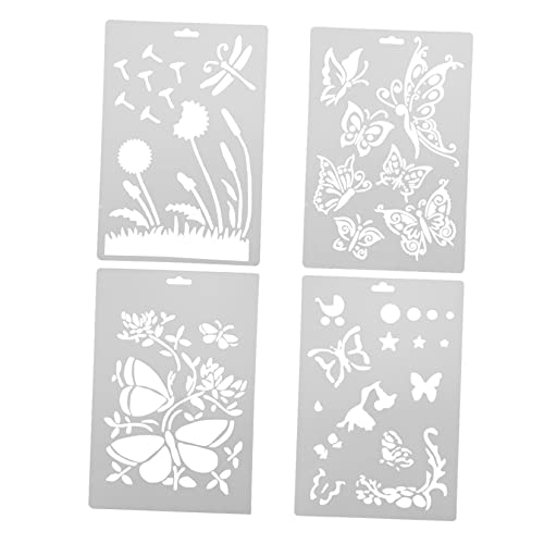 HEALSOPTHY 8 Stück Vorlage Für Schmetterlingsausschnitte Malerei Schablone Diy Liefert Zeichenform Für Diy Hohle Malform Ziehform Diy-tool Weiß Das Haustier HEALSOPTHY 8 Stück Vorlage Für Schmetterlingsausschnitte Malerei Schablone Diy Liefert Zeichenform Für Diy Hohle Malform Ziehform Diy-tool Weiß Das Haustier von HEALSOPTHY