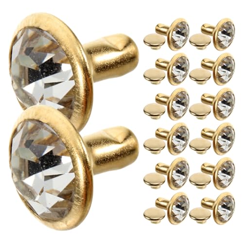 HEALSOPTHY 80 Stück Kristall Nieten DIY Strass Nieten für Kleidung Schuhe Taschen Kleider Metall Ziernieten für Lederhandwerk und Modische Verzierungen HEALSOPTHY 80 Stück Kristall Nieten DIY Strass Nieten für Kleidung Schuhe Taschen Kleider Metall Ziernieten für Lederhandwerk und Modische Verzierungen von HEALSOPTHY