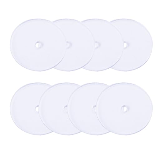HEALSOPTHY 80 Stück Teiliges Transparente Ohrringstopper aus Flexible Scheibenpads für Ohrstecker und Hakenohrringe Hautfreundlich Einfach Anzubringen Schutz gegen Verlust und Allergien von HEALSOPTHY