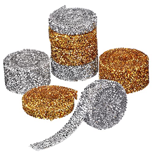 HEALSOPTHY 8Rollen Selbstklebendes Strassband für Handwerksprojekte Dekoration von Geschenken Kleidung und DIY Projekten Hochwertige HEALSOPTHY 8Rollen Selbstklebendes Strassband für Handwerksprojekte Dekoration von Geschenken Kleidung und DIY Projekten Hochwertige von HEALSOPTHY