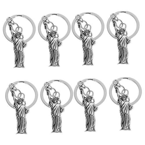 HEALSOPTHY 8Stücke Freiheits Schlüsselanhänger Patriotische Partygeschenke Dekorative Taschenanhänger Zur Feier Des Unabhängigkeitstags Souvenir Amerikanischen Göttin HEALSOPTHY 8Stücke Freiheits Schlüsselanhänger Patriotische Partygeschenke Dekorative Taschenanhänger Zur Feier Des Unabhängigkeitstags Souvenir Amerikanischen Göttin von HEALSOPTHY