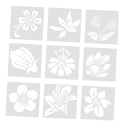 HEALSOPTHY 9Stücke Teiliges Wiederverwendbare Kinderschablonen für Malprojekte DIY Zeichenvorlagen Umweltfreundlichem Material Sicher und Langlebig für Erwachsene HEALSOPTHY 9Stücke Teiliges Wiederverwendbare Kinderschablonen für Malprojekte DIY Zeichenvorlagen Umweltfreundlichem Material Sicher und Langlebig für Erwachsene von HEALSOPTHY