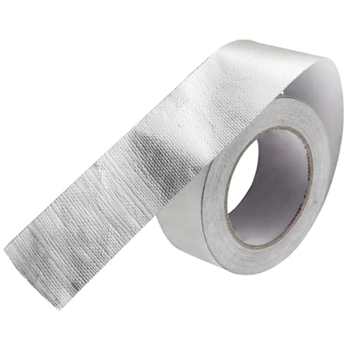 HEALSOPTHY Aluminiumfolie Hitzeschutzband für Auto und Motorrad Auspuff Hitzebeständig Hitzeisolierendes Klebeband für Krümmer und Industrie Rohrleitungen HEALSOPTHY Aluminiumfolie Hitzeschutzband für Auto und Motorrad Auspuff Hitzebeständig Hitzeisolierendes Klebeband für Krümmer und Industrie Rohrleitungen von HEALSOPTHY