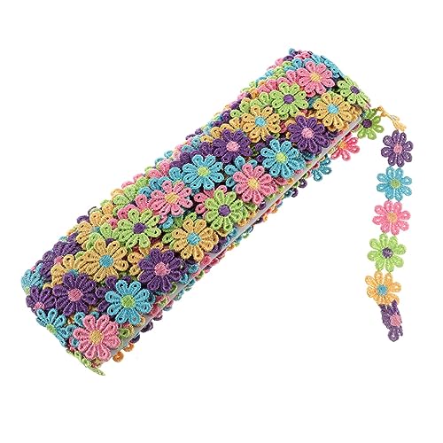 HEALSOPTHY Bestickte Spitzenborte für DIY Kinderkleidung Seide Blumenmuster Atmungsaktiv Strapazierfähig für Nähen Schmuckdesign und Handwerksdekoration HEALSOPTHY Bestickte Spitzenborte für DIY Kinderkleidung Seide Blumenmuster Atmungsaktiv Strapazierfähig für Nähen Schmuckdesign und Handwerksdekoration von HEALSOPTHY