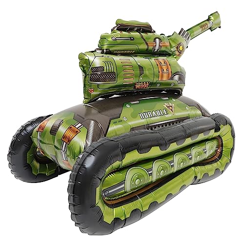 HEALSOPTHY Camouflage Aluminium Folienballon für Kindergeburtstag Deko für Transport Themenpartys Dekorative Luftballons für Feierlichkeiten Langlebig und Sicher von HEALSOPTHY