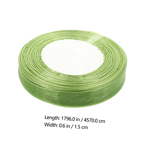 HEALSOPTHY Chiffonband Breit Langlebiges Farbintensives Geschenkband für Dekoration Basteln und Geschenkverpackung Reißfest Waschbar Vielseitig Einsetzbar für Feierlichkeiten und DIY von HEALSOPTHY
