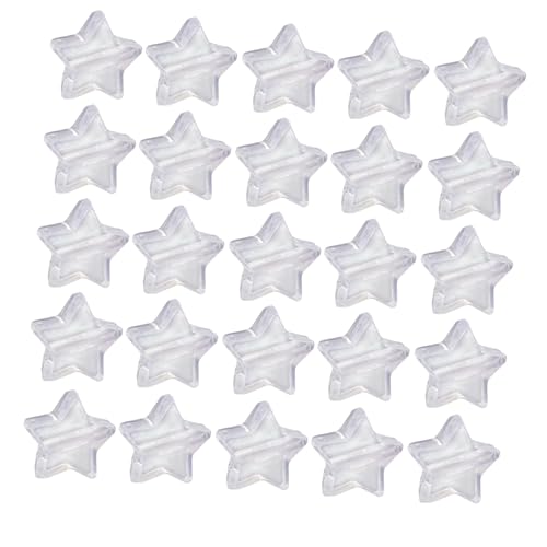 HEALSOPTHY DIY Acryl Stern Perlen Transparente Ab Beschichtete Fünfzackige Schmuckperlen für Halsketten Armbänder Anhänger Basteln Kreative Lose Perlen Zubehör HEALSOPTHY DIY Acryl Stern Perlen Transparente Ab Beschichtete Fünfzackige Schmuckperlen für Halsketten Armbänder Anhänger Basteln Kreative Lose Perlen Zubehör von HEALSOPTHY