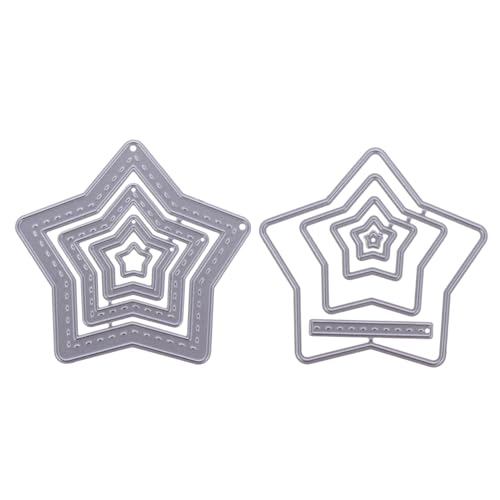 HEALSOPTHY DIY Schneidwerkzeug Vorlage Stanzschablone für Papierkarten Prägeform für Scrapbooking Bastelprojekte und Tortendeko DIY Stanzform für von HEALSOPTHY