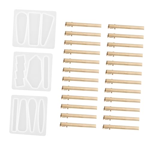 HEALSOPTHY DIY Silikon Haarspangen Form Praktische Epoxidharz Gießform Einfache Rückwärtige Form zum Basteln Individueller Leichter Haarklammern Ungiftig Leicht zu Reinigen Tragen HEALSOPTHY DIY Silikon Haarspangen Form Praktische Epoxidharz Gießform Einfache Rückwärtige Form zum Basteln Individueller Leichter Haarklammern Ungiftig Leicht zu Reinigen Tragen von HEALSOPTHY