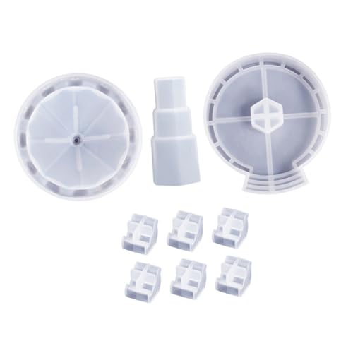 HEALSOPTHY DIY Silikonform Gießform für Resin Flexible und Langlebige Epoxidharzform mit Glatter Oberfläche für Anfänger und Kreative Bastelprojekte Teiliges HEALSOPTHY DIY Silikonform Gießform für Resin Flexible und Langlebige Epoxidharzform mit Glatter Oberfläche für Anfänger und Kreative Bastelprojekte Teiliges von HEALSOPTHY
