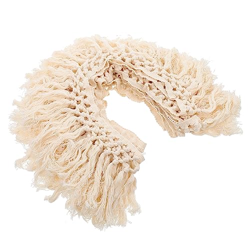 HEALSOPTHY Dekorative Spitzenverkleidung mit Quasten DIY Spitzenverzierung für Vorhänge Tischdecken Bekleidung Vielseitige Anwendung für Modeaccessoires Handwerksprojekte HEALSOPTHY Dekorative Spitzenverkleidung mit Quasten DIY Spitzenverzierung für Vorhänge Tischdecken Bekleidung Vielseitige Anwendung für Modeaccessoires Handwerksprojekte von HEALSOPTHY