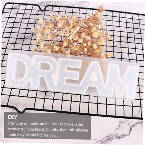 HEALSOPTHY Delikate DIY Buchstaben Silikonform für Epoxidharz Gießen Transparente Kreative Silikon Gießformen für Heimdekoration und Handgemachte Geschenke Praktische Letter Mold für HEALSOPTHY Delikate DIY Buchstaben Silikonform für Epoxidharz Gießen Transparente Kreative Silikon Gießformen für Heimdekoration und Handgemachte Geschenke Praktische Letter Mold für von HEALSOPTHY