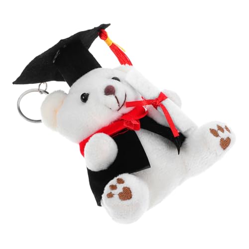 HEALSOPTHY Dr. Bear Keychain Abschlusssaison Schlüsselbund Hängender Bär Zum Abschluss Kleiner Abschlussbär Tier Der Abschlusssaison Abschlusstiere Diplom-bär Abschluss Bär HEALSOPTHY Dr. Bear Keychain Abschlusssaison Schlüsselbund Hängender Bär Zum Abschluss Kleiner Abschlussbär Tier Der Abschlusssaison Abschlusstiere Diplom-bär Abschluss Bär von HEALSOPTHY