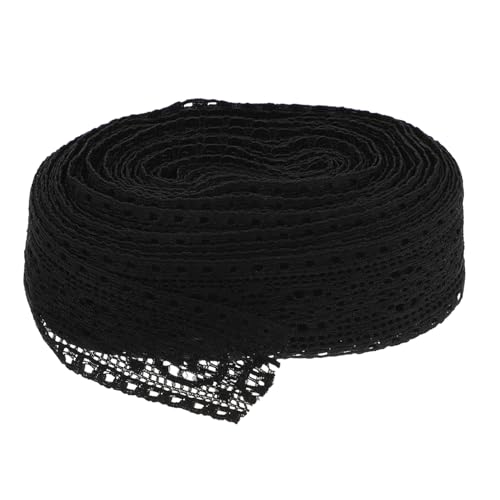 HEALSOPTHY Elastisches Spitzenband für DIY Unterwäsche und Bekleidungsaccessoires Schwarz Vielseitig Einsetzbar zur Dekoration von Hochzeiten Partys und Mehr HEALSOPTHY Elastisches Spitzenband für DIY Unterwäsche und Bekleidungsaccessoires Schwarz Vielseitig Einsetzbar zur Dekoration von Hochzeiten Partys und Mehr von HEALSOPTHY