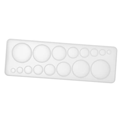 HEALSOPTHY Epoxid Silikonform für DIY Edelsteine Runde Gießform Wiederverwendbar und Leicht zu Reinigen für Schmuckherstellung und Kunsthandwerk Weiß HEALSOPTHY Epoxid Silikonform für DIY Edelsteine Runde Gießform Wiederverwendbar und Leicht zu Reinigen für Schmuckherstellung und Kunsthandwerk Weiß von HEALSOPTHY