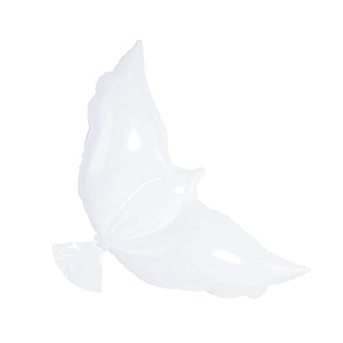 HEALSOPTHY Friedens Taubenballon aus Aluminiumfolie Groß für Hochzeiten und Gedenkfeiern Kreative Dekoration für Unvergessliche von HEALSOPTHY