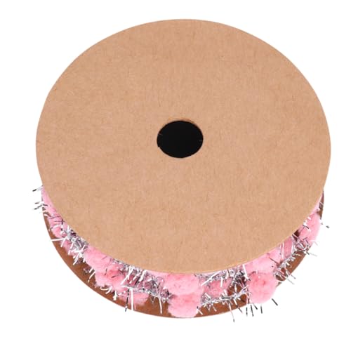 HEALSOPTHY Glitter Pompom Geschenkband für Weihnachtsbaum Deko Flauschige DIY Bastelschleife in Robust Party und Geschenkverpackungsband HEALSOPTHY Glitter Pompom Geschenkband für Weihnachtsbaum Deko Flauschige DIY Bastelschleife in Robust Party und Geschenkverpackungsband von HEALSOPTHY