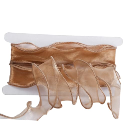 HEALSOPTHY Goldkanten Mermaid Dekoband aus Polyester Breit Robustes DIY Band für Hochzeit Geschenkverpackung und Festivaldekoration HEALSOPTHY Goldkanten Mermaid Dekoband aus Polyester Breit Robustes DIY Band für Hochzeit Geschenkverpackung und Festivaldekoration von HEALSOPTHY