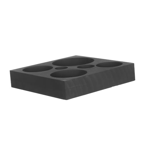 HEALSOPTHY Graphit Gussform mit Sechs Mulden Hochtemperaturbeständiges Metall Barrenformwerkzeug für Präzises Gießen und Raffinieren von Gold Silber Kupfer Aluminium Polierte Oberfläche HEALSOPTHY Graphit Gussform mit Sechs Mulden Hochtemperaturbeständiges Metall Barrenformwerkzeug für Präzises Gießen und Raffinieren von Gold Silber Kupfer Aluminium Polierte Oberfläche von HEALSOPTHY