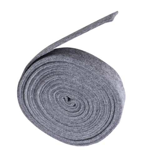 HEALSOPTHY Graues Filzband Wollfilzband für DIY Bastelarbeiten Weihnachten Dekoration Kränze Schleifen Applikationen Handarbeit Umweltfreundlich Langlebig HEALSOPTHY Graues Filzband Wollfilzband für DIY Bastelarbeiten Weihnachten Dekoration Kränze Schleifen Applikationen Handarbeit Umweltfreundlich Langlebig von HEALSOPTHY