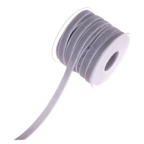 HEALSOPTHY Graues Samtband Yards Langlebiges nicht Elastisches Geschenkverpackungsband DIY Flocking Ribbon für Hochzeit Party Basteln Dekoration Zuhause und Laden HEALSOPTHY Graues Samtband Yards Langlebiges nicht Elastisches Geschenkverpackungsband DIY Flocking Ribbon für Hochzeit Party Basteln Dekoration Zuhause und Laden von HEALSOPTHY