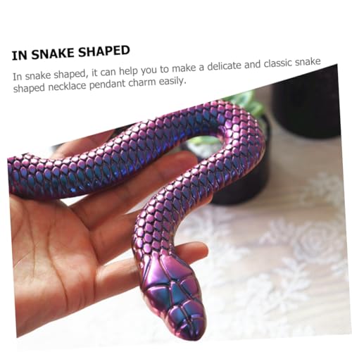 HEALSOPTHY Große Silikonform Schlangendesign für DIY Epoxidharz Anhänger Schmuck Gießform Langlebig Praktisch für Kreative Snake Pendant Charm Herstellung HEALSOPTHY Große Silikonform Schlangendesign für DIY Epoxidharz Anhänger Schmuck Gießform Langlebig Praktisch für Kreative Snake Pendant Charm Herstellung von HEALSOPTHY