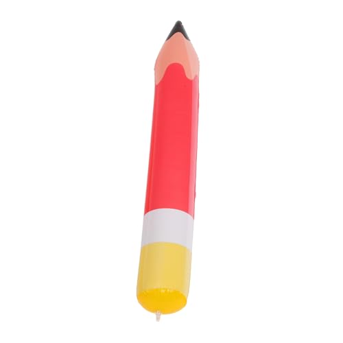 HEALSOPTHY Großer Aufblasbarer Bleistift Luftballon Niedliche Dekoration für Schulanfang Klassenraum und Partys PVC Robust für Fotos und Dekoration HEALSOPTHY Großer Aufblasbarer Bleistift Luftballon Niedliche Dekoration für Schulanfang Klassenraum und Partys PVC Robust für Fotos und Dekoration von HEALSOPTHY