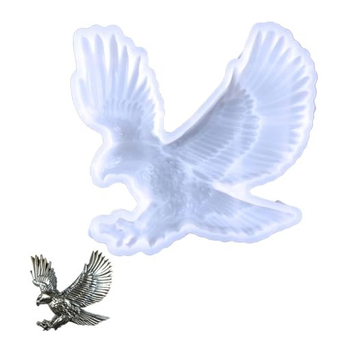 HEALSOPTHY Halbrelief Adler Silikonform für DIY Basteln Flexible Epoxidharz Gießform mit Feiner Struktur Wiederverwendbar Antihaftbeschichtet für Ornamente und Dekorationen HEALSOPTHY Halbrelief Adler Silikonform für DIY Basteln Flexible Epoxidharz Gießform mit Feiner Struktur Wiederverwendbar Antihaftbeschichtet für Ornamente und Dekorationen von HEALSOPTHY
