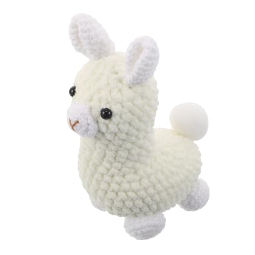 HEALSOPTHY Handgefertigter Häkel-anhänger Alpaka Weiches Vielseitiges Alpaka Schlüsselanhänger-deko für Rucksack Tasche und Künstlerisch Gestricktes Niedliches Tiermotiv aus Baumwollgarn von HEALSOPTHY