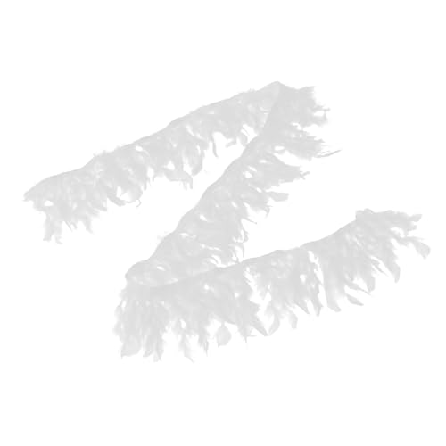 HEALSOPTHY Handgemachter Federfransenbesatz für Nähhandwerk Dekoration Weiß Vielseitig Zuschneidbar Verarbeitung für Projekte HEALSOPTHY Handgemachter Federfransenbesatz für Nähhandwerk Dekoration Weiß Vielseitig Zuschneidbar Verarbeitung für Projekte von HEALSOPTHY