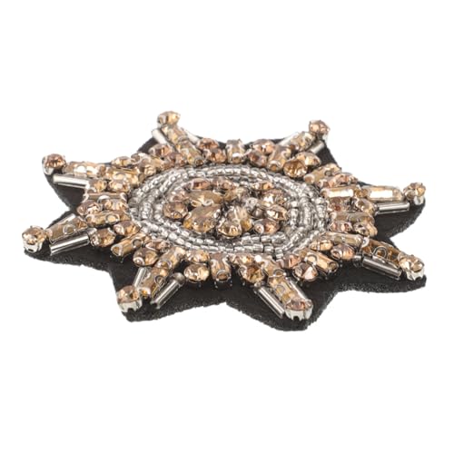 HEALSOPTHY Handgenähte Strass Applikation Patch für Kleidung und Schuhe DIY Verzierender Reparaturflicken Kreative Schmuckbrosche für Jacken Taschen Hüte Vielseitiger Nähzubehör Große HEALSOPTHY Handgenähte Strass Applikation Patch für Kleidung und Schuhe DIY Verzierender Reparaturflicken Kreative Schmuckbrosche für Jacken Taschen Hüte Vielseitiger Nähzubehör Große von HEALSOPTHY
