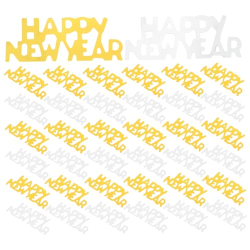 HEALSOPTHY Happy Year Konfetti in Gold und Silber Bunte Tischdeko für Silvester Vielseitige Partystreuung für Einladungen Geschenke und Festliche Feierlichkeiten HEALSOPTHY Happy Year Konfetti in Gold und Silber Bunte Tischdeko für Silvester Vielseitige Partystreuung für Einladungen Geschenke und Festliche Feierlichkeiten von HEALSOPTHY