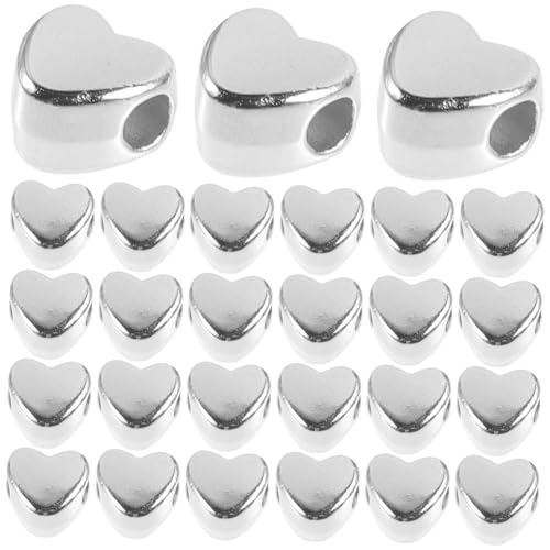 HEALSOPTHY Herzförmige Schmuckperlen DIY Armband Perlen mit Großem Glänzend für DIY Armbänder Halsketten Basteln und Kreative Geschenke HEALSOPTHY Herzförmige Schmuckperlen DIY Armband Perlen mit Großem Glänzend für DIY Armbänder Halsketten Basteln und Kreative Geschenke von HEALSOPTHY