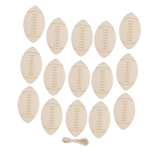 HEALSOPTHY Holzscheiben Fußball Form Teiliges DIY Bastelset Unlackierte Holzanhänger für Malerei und Partydekoration Einfache Bemalbare Holz Deko für Sport Themen und Kreative HEALSOPTHY Holzscheiben Fußball Form Teiliges DIY Bastelset Unlackierte Holzanhänger für Malerei und Partydekoration Einfache Bemalbare Holz Deko für Sport Themen und Kreative von HEALSOPTHY