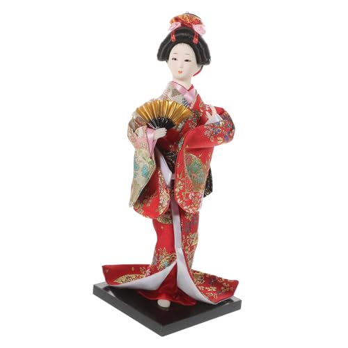 HEALSOPTHY Japanische Geisha Puppe aus Seide Handgefertigtes Kunsthandwerk Stilvolles für Schreibtisch und Zuhause Kreative Wohnkultur für Kunstliebhaber und Deko Fans HEALSOPTHY Japanische Geisha Puppe aus Seide Handgefertigtes Kunsthandwerk Stilvolles für Schreibtisch und Zuhause Kreative Wohnkultur für Kunstliebhaber und Deko Fans von HEALSOPTHY