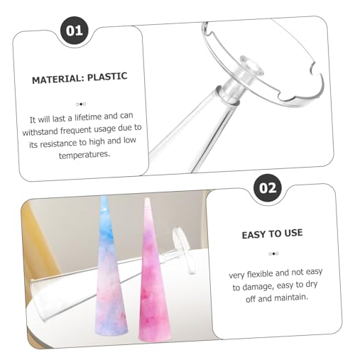 HEALSOPTHY Kegelkerzen Gießform Kunststoff Wiederverwendbar Flexibel für DIY Kerzenherstellung Handgefertigte Duftkerzen Seifen Eiswürfelformen für Bastelprojekte und Geschenkideen HEALSOPTHY Kegelkerzen Gießform Kunststoff Wiederverwendbar Flexibel für DIY Kerzenherstellung Handgefertigte Duftkerzen Seifen Eiswürfelformen für Bastelprojekte und Geschenkideen von HEALSOPTHY