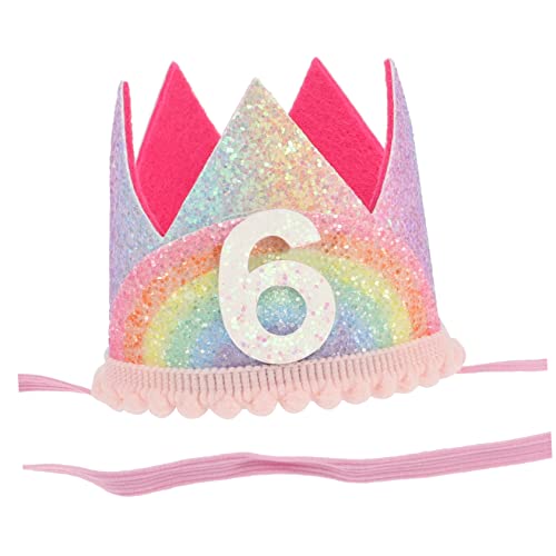 HEALSOPTHY Kindergeburtstag Stirnband Stoff mit Glitzer Bunte Geburtstagskrone für Kleinkinder Langlebige und Praktische Partyhut Kopfbedeckung als Fotorequisite und HEALSOPTHY Kindergeburtstag Stirnband Stoff mit Glitzer Bunte Geburtstagskrone für Kleinkinder Langlebige und Praktische Partyhut Kopfbedeckung als Fotorequisite und von HEALSOPTHY