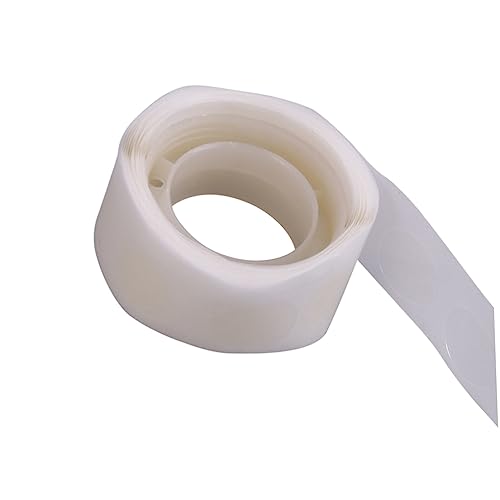 HEALSOPTHY Klebepunkte Klebeband kleben befestigung fixierbinden luftballons plakate ballonie bastelzeug balloons dekoringe posters Klebepunkt für Ballon Klebeband für Ballondekoration Weiß von HEALSOPTHY