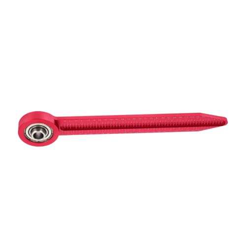 HEALSOPTHY Konzentrischer Kompass Holzbearbeitungswerkzeuge Zimmermannskreislineal Kreiszeichnungshersteller Lineal Zum Zeichnen Von Kreisen Mini-lineal Taschenlineal Aluminiumlegierung Rot von HEALSOPTHY