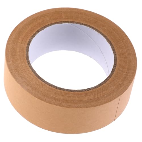 HEALSOPTHY Kraftpapier Verpackungsband Starkes Leicht Abreißbares Packband für Kartonversiegelung Vielseitiges Klebeband für Versand Umzugskartons und Verpackungsmaterial HEALSOPTHY Kraftpapier Verpackungsband Starkes Leicht Abreißbares Packband für Kartonversiegelung Vielseitiges Klebeband für Versand Umzugskartons und Verpackungsmaterial von HEALSOPTHY