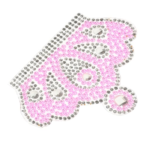 HEALSOPTHY Krone Aufbügel Patch mit Strass für Kleidung Dekoratives Applikation für Kleidung Hüte und Taschen Rosa Langlebiges und Design für DIY Projekte HEALSOPTHY Krone Aufbügel Patch mit Strass für Kleidung Dekoratives Applikation für Kleidung Hüte und Taschen Rosa Langlebiges und Design für DIY Projekte von HEALSOPTHY